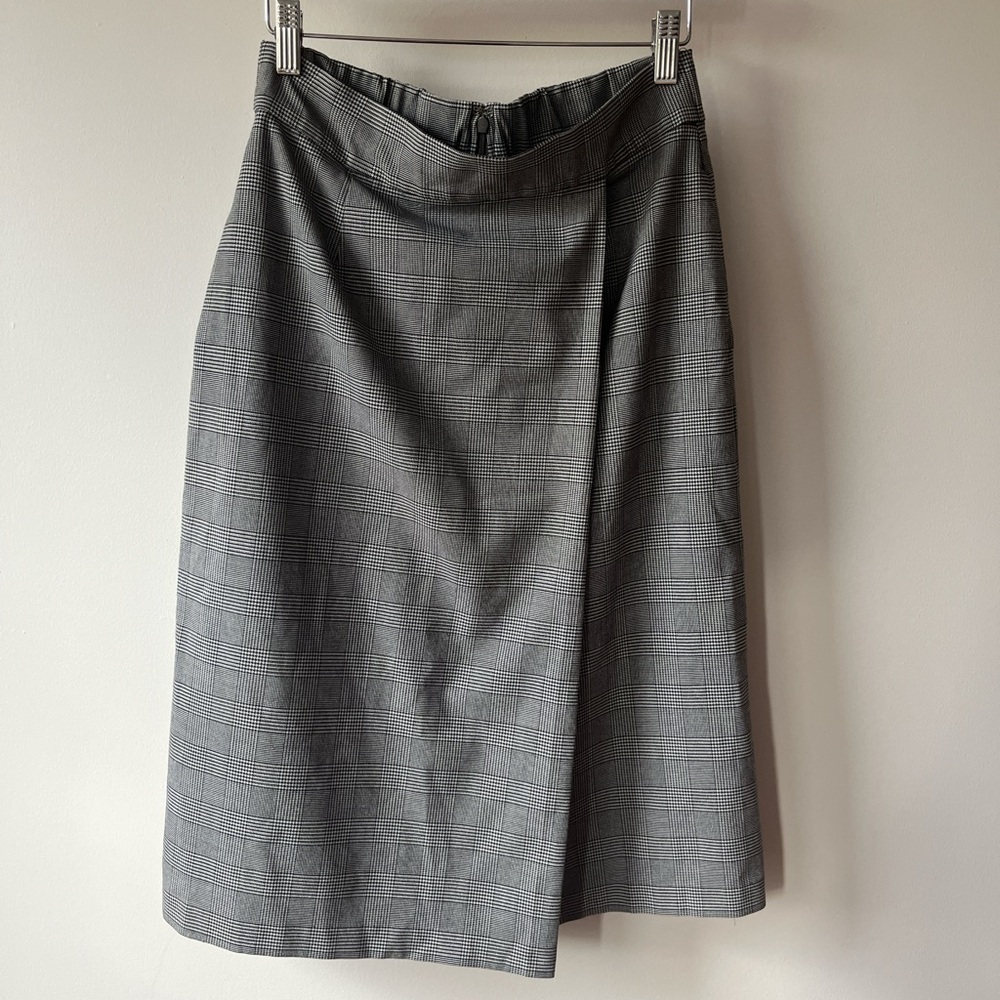 Uniqlo plaid Wrap Skirt
